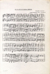 Partitura de De lo alto de aquella montaña (ca.1972-73)